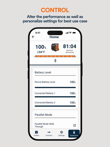 Generac Go iPad screenshot