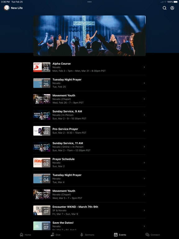 New Life Novato iPad screenshot 4 - Lifestyle app