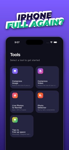 MediaOptim: Storage Cleaner Screenshot 1 of 3