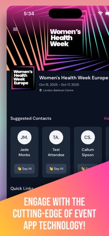 Women's Health Week screenshot