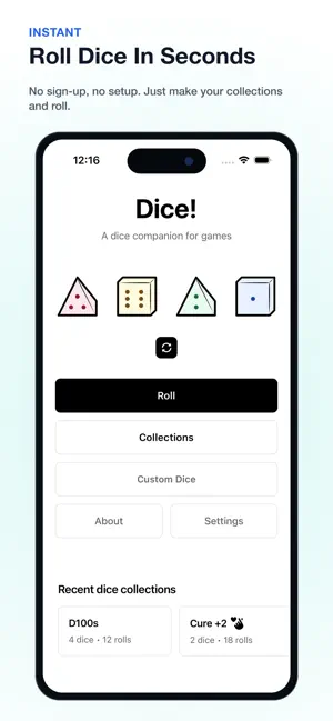 Dice! (Games & RPGs) screenshot 1