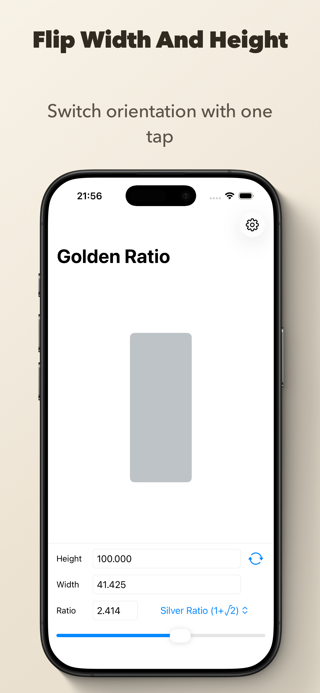 Golden Ratio Calculator Pro screenshot 4