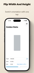 Golden Ratio Calculator Pro screenshot