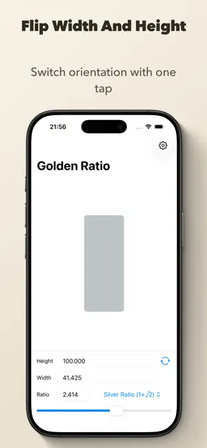 Golden Ratio Calculator Pro screenshot 4