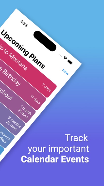 Ahead: Countdown Calendar
