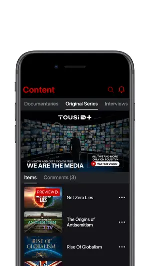 Tousi TV+ screenshot 2