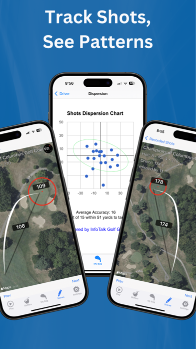 Golf GPS Range Finder + Watch Screenshot