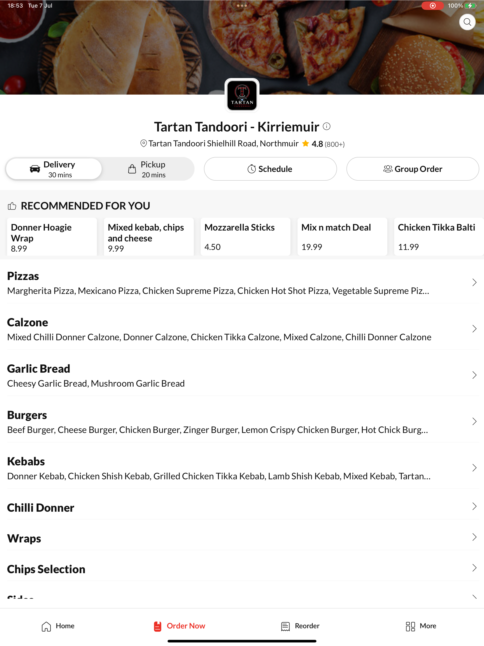Tartan Tandoori - Kirriemuir screenshot 6