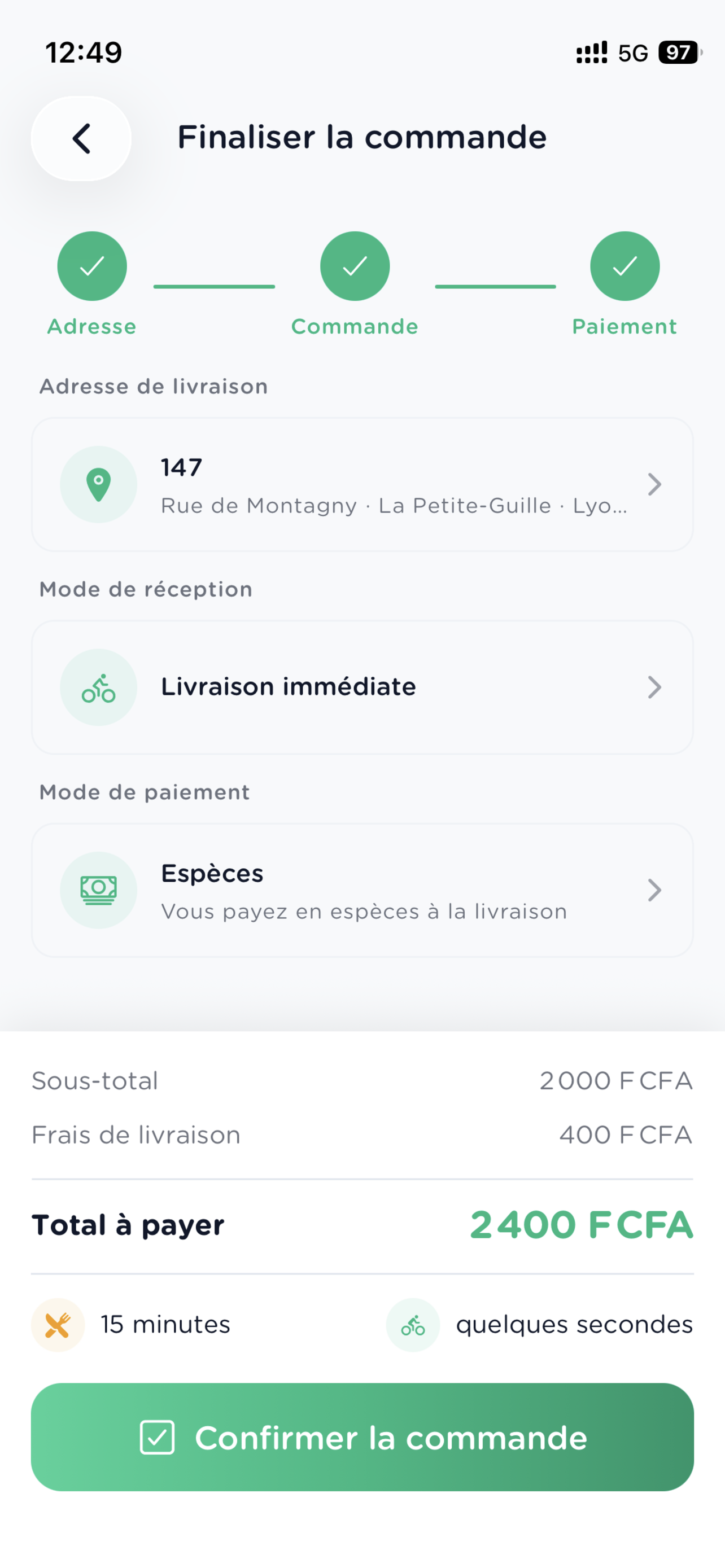 SenEats screenshot 3