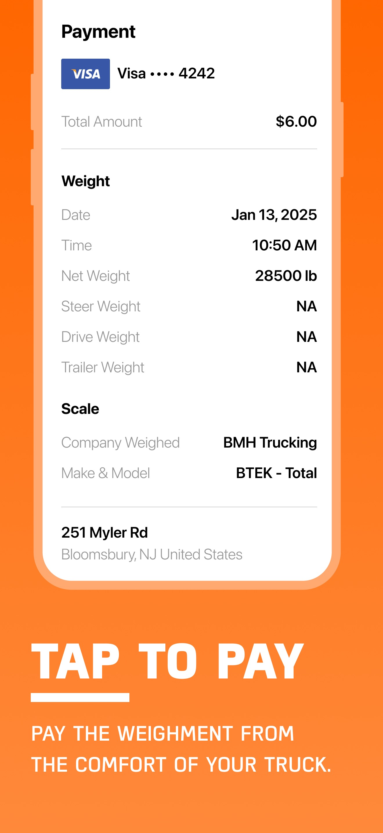 MyTruckScales - Weigh Truck