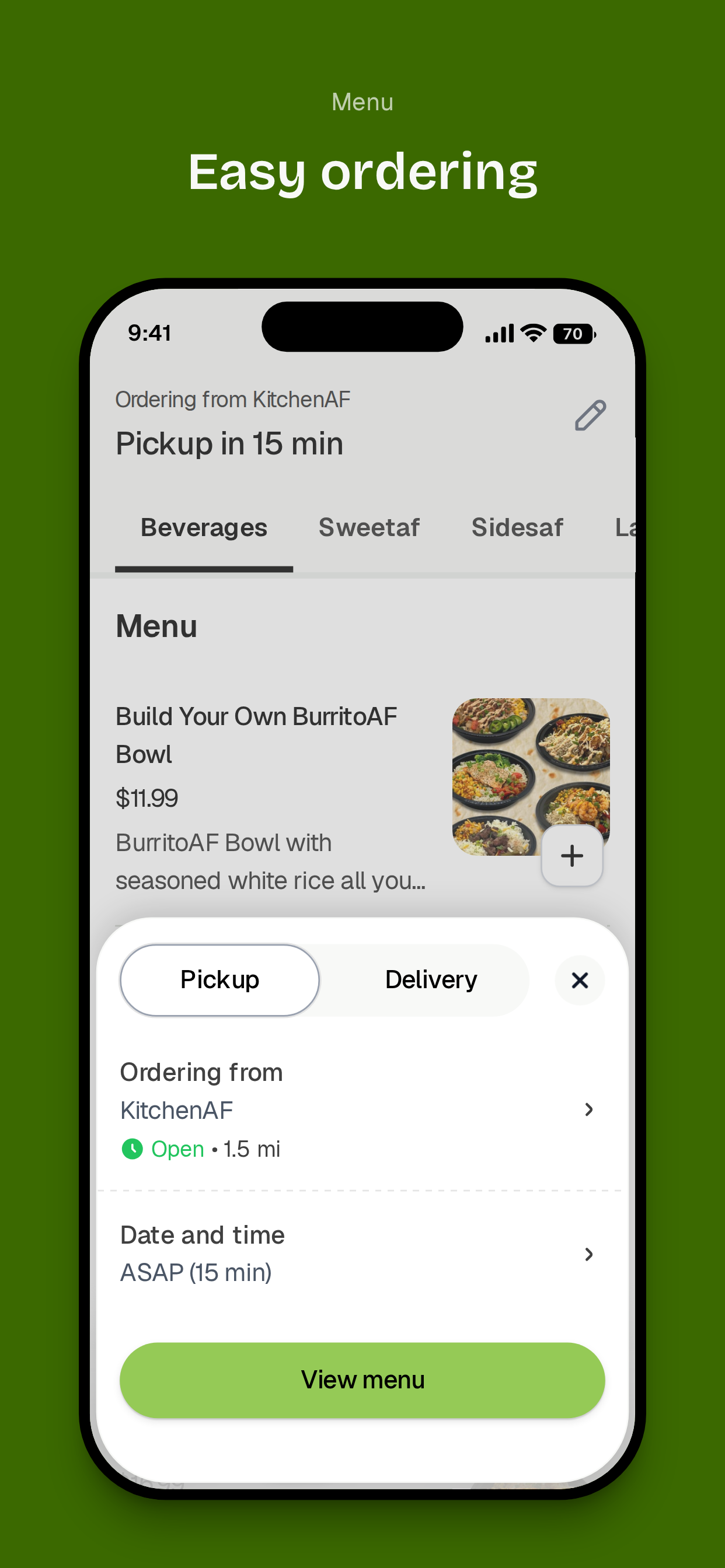 KitchenAF To Go screenshot 3