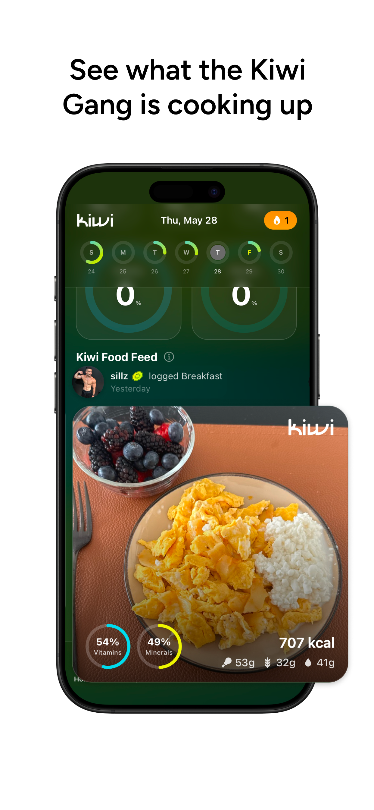 Kiwi: Nutrition Tracker