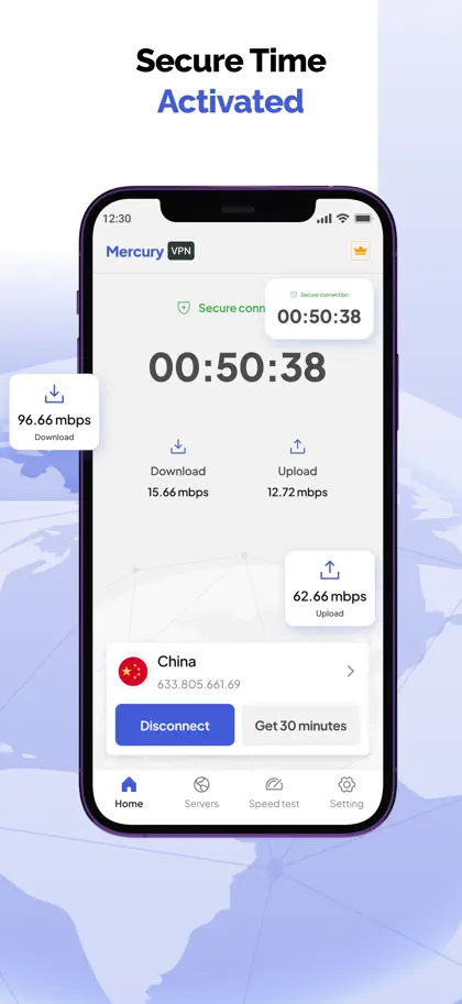Fast VPN - Secure & Unlimited ekran görüntüsü 4 / 6