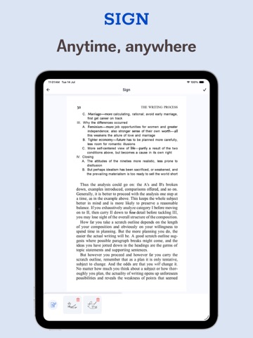 ScanEase : AI PDF Scanner iPad screenshot