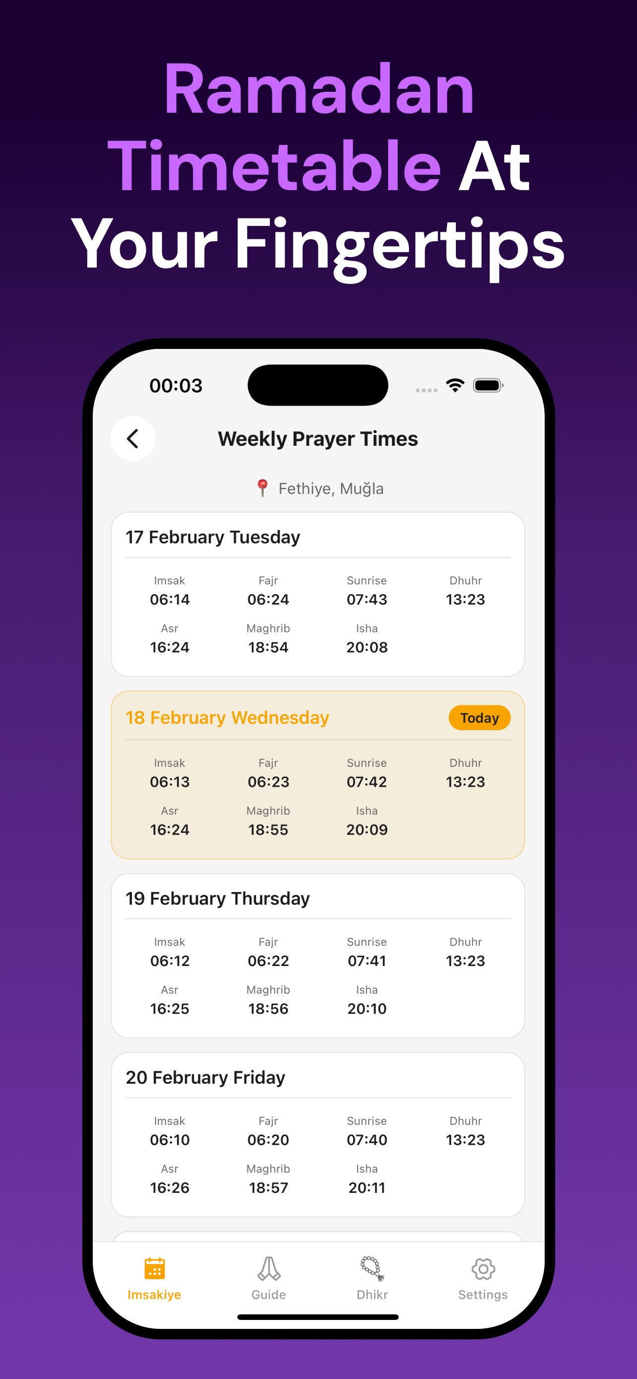 Reyyan: Prayer & Dhikr Guide screenshot 9