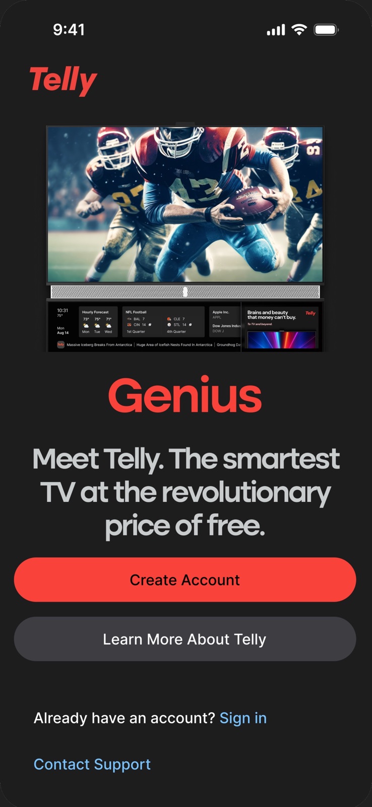 Telly – The Smartest TV iphone screenshot 1