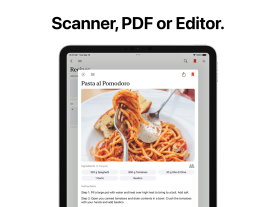 My Cookery Book iPad screenshot 2 - Food & Drink app