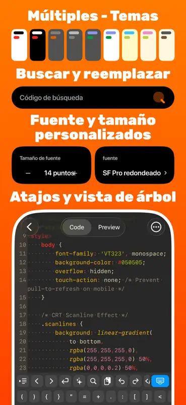 HTML Creator : Editor & Viewer screenshot 2 of 5