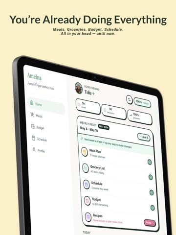 Amelna: Family Organizer iPad screenshot
