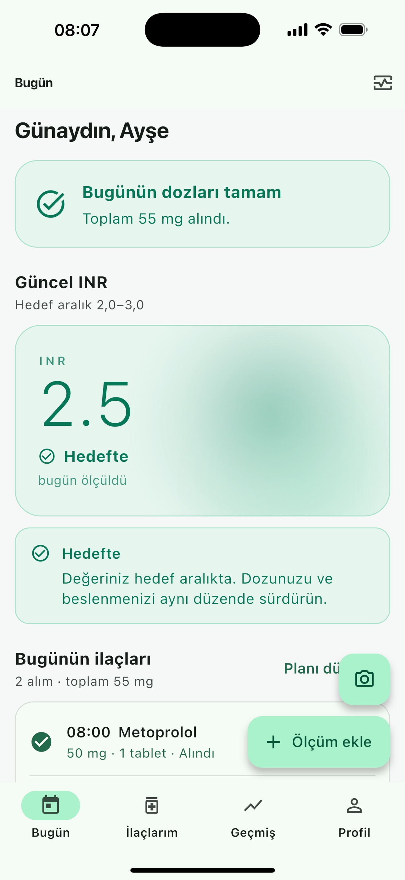 Screenshot 1 of INR Takip