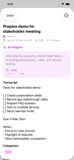 Note Link by DCS0 screenshot 2
