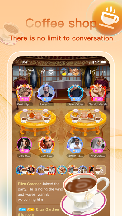 Dimo - Voice Chat Room Screenshot