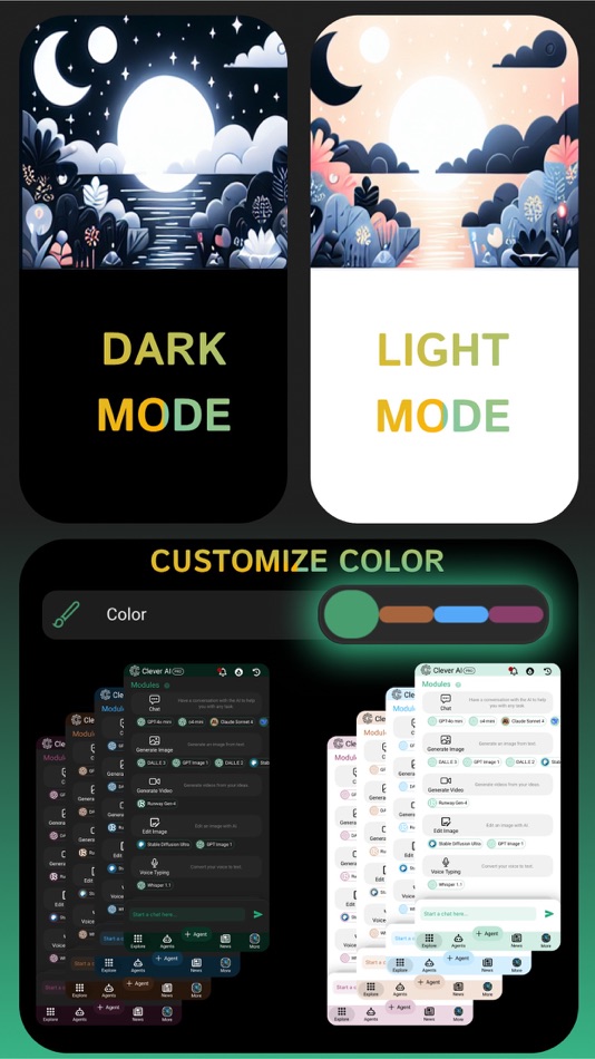 #9. Clever AI Hub - Pro AI Agents (iOS) By: NEUROLIFY INC.