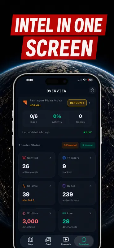 Live World Monitor: GlobeAlert screenshot 6 of 6
