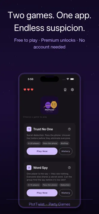 PlotTwist Party Games screenshot 6