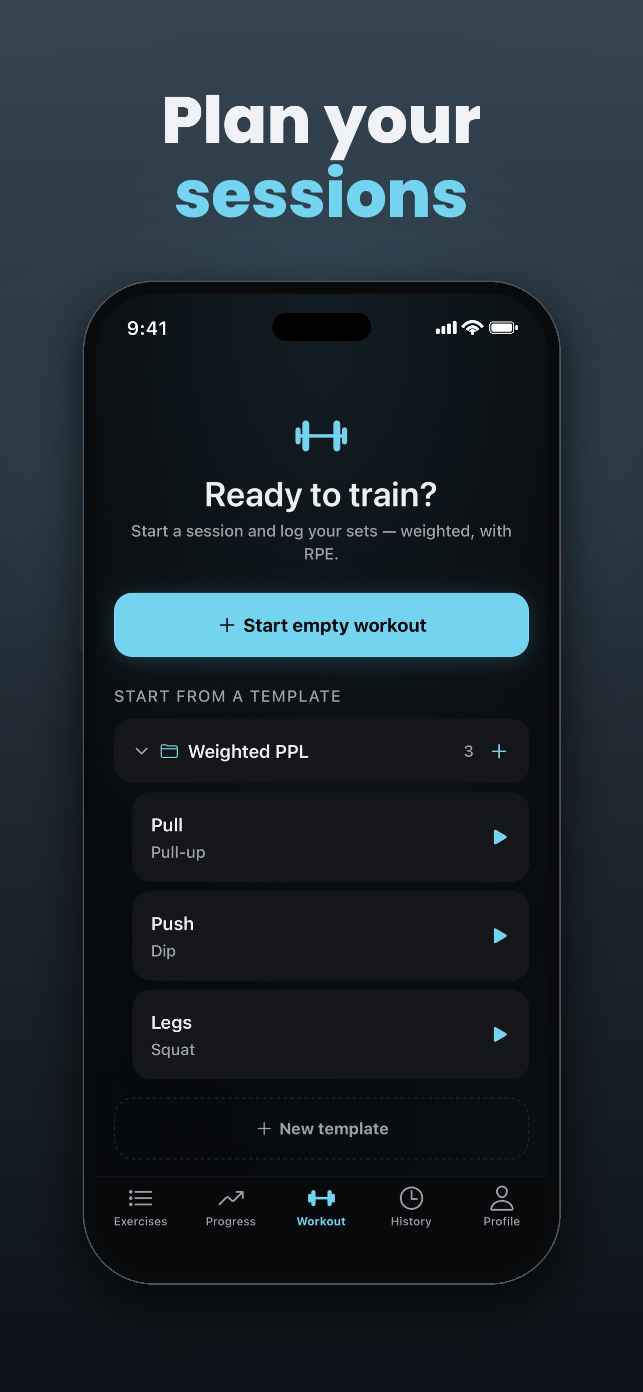 Weighted: Streetlifting Log screenshot 6