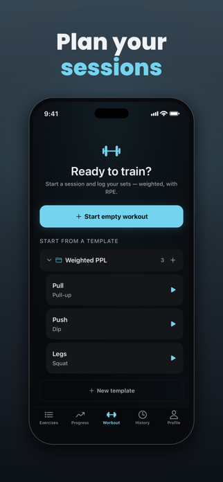 Weighted: Streetlifting Log Screenshot 6 of 6