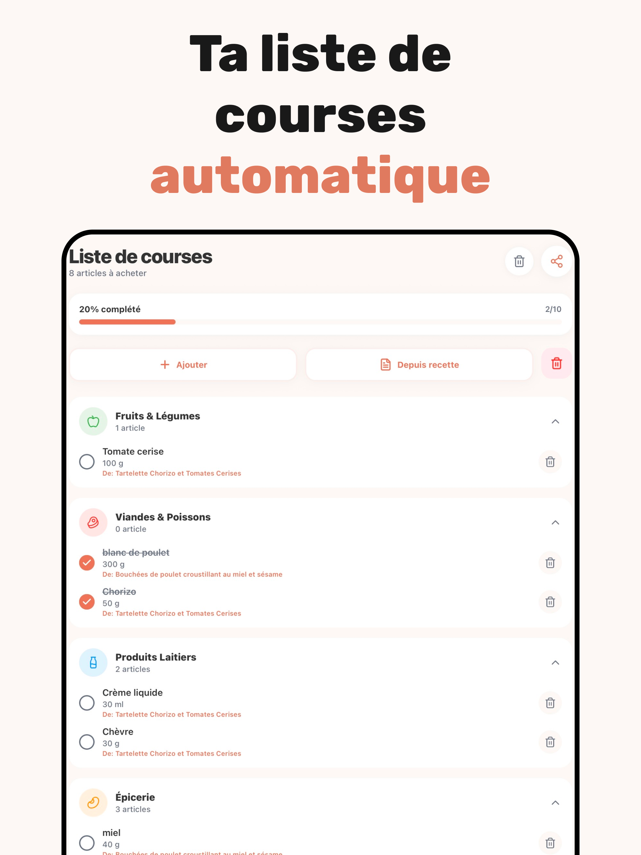 Cocotte : Cuisine ton frigo screenshot 10