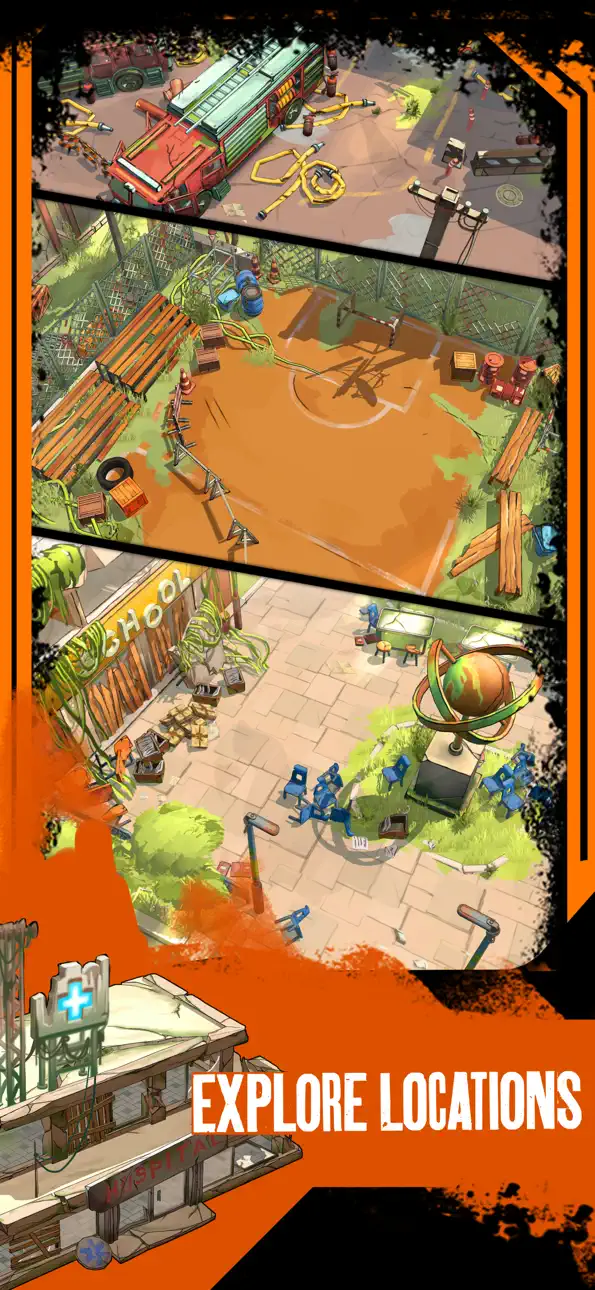 Zombiepunk: Fight & Survive iOS Mod IPA screenshot 4 - iOS game interface