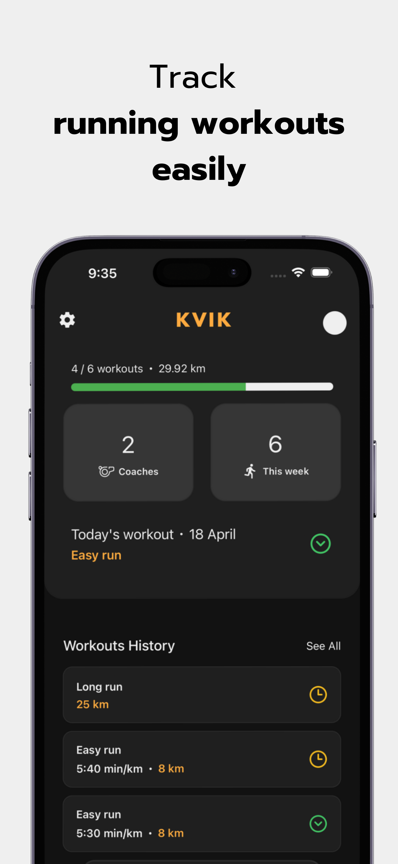 Kvik: Run, Bike & Share