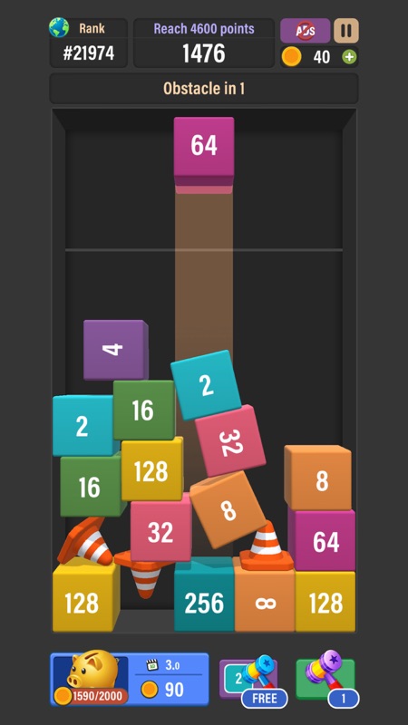 Drop Block 3D screenshot 3