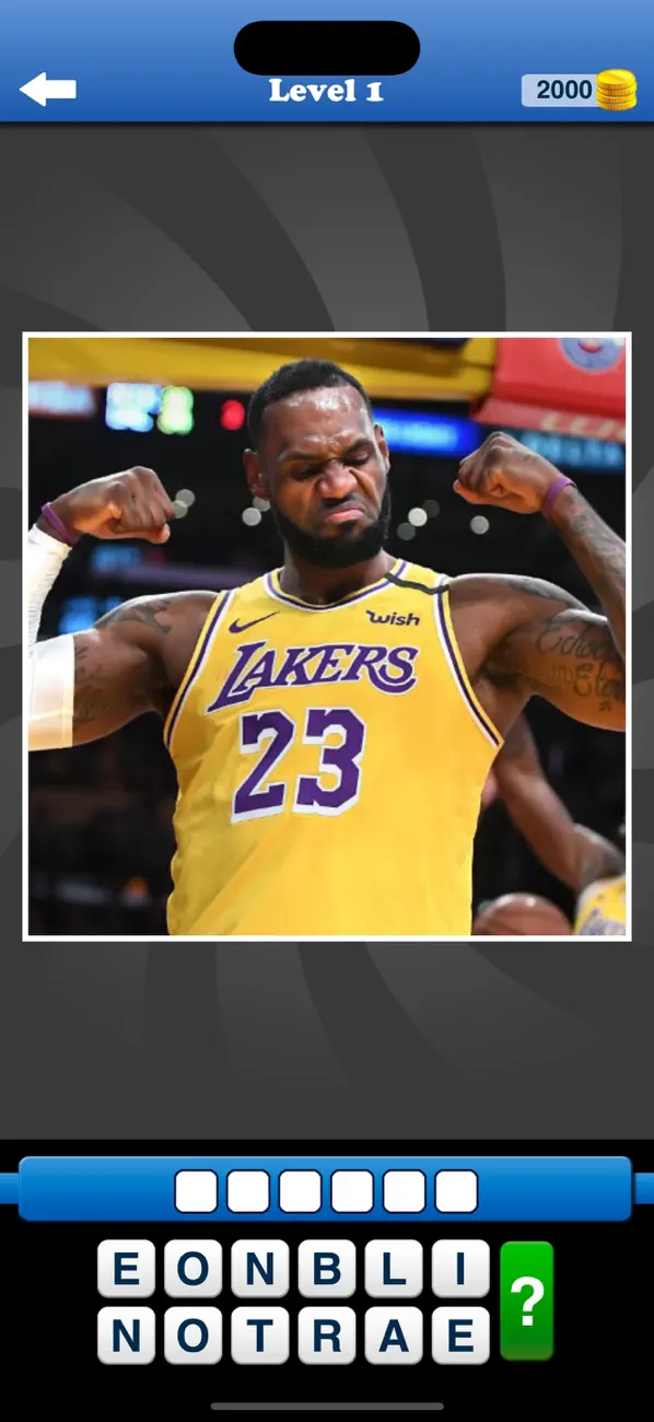 Screenshot #1 pour Whos the Player Basketball App
