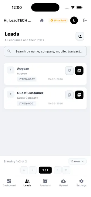 LeadTECH screenshot 3