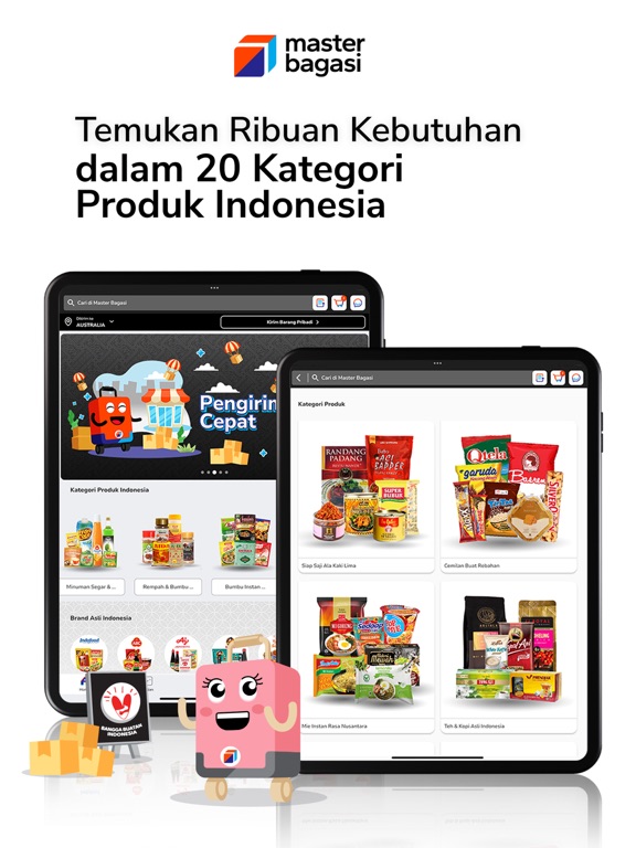 Master Bagasi: Means Happiness iPad screenshot 8 - Shopping app