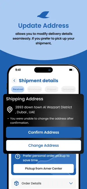 Zajel Logistics Services iPhone screenshot 2
