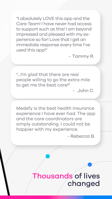 Medefy Benefits App Screenshot
