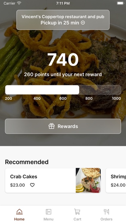 Vincents Copper Top Restaurant