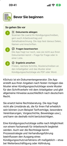 Kündigungsschutz screenshot 7