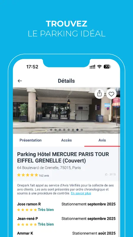 Onepark, Réservez un parking ! screenshot 4 of 7