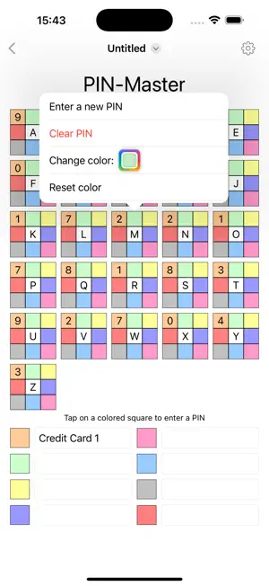 PIN-Master screenshot 1