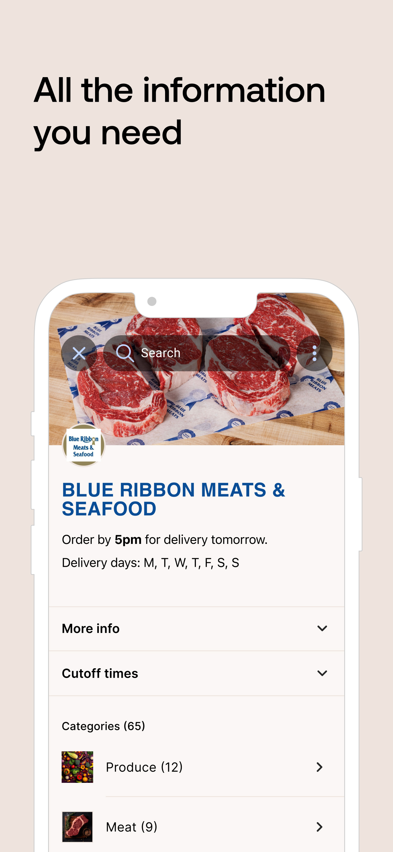 Blue Ribbon Meats & Seafood