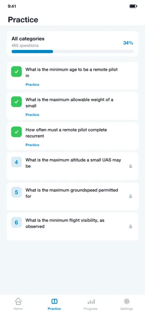 Drone Part 107 Test Prep screenshot 2
