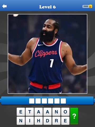 Whos the Player Basketball App iPad screenshot
