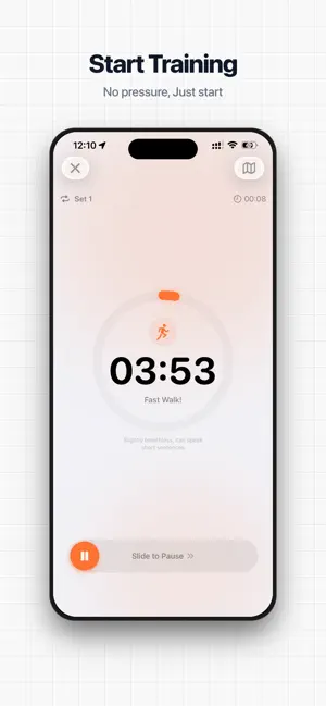 TempoWalk: Interval Walking screenshot 2