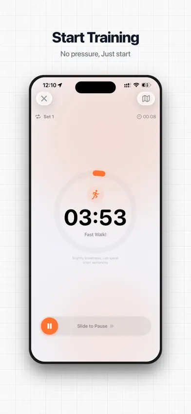 TempoWalk: Interval Walking screenshot 2