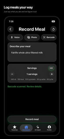 TrackMacros - Calorie Counter Screenshot 5 of 6